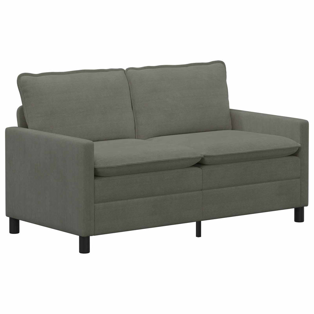 Sofa Hellgrau 156 x 81 x 87,5 cm Stoff