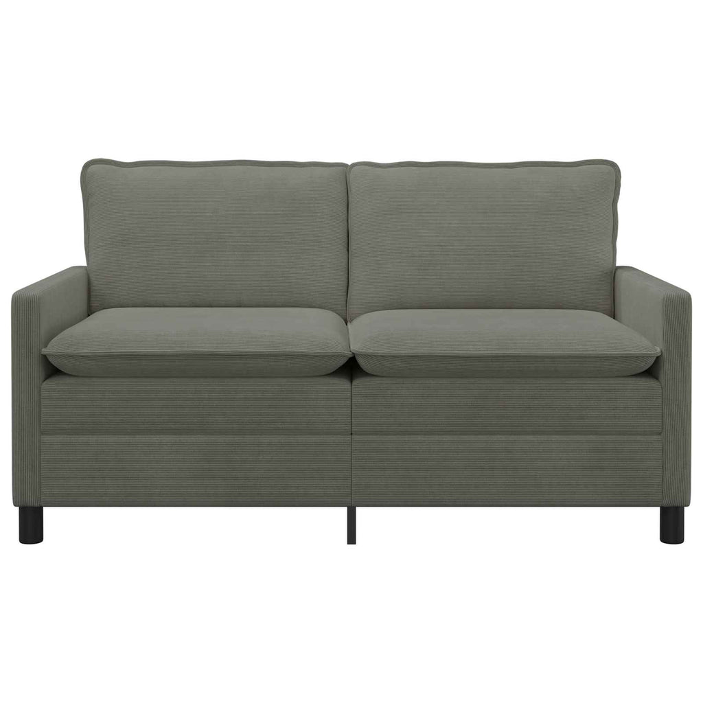 Sofa Hellgrau 156 x 81 x 87,5 cm Stoff