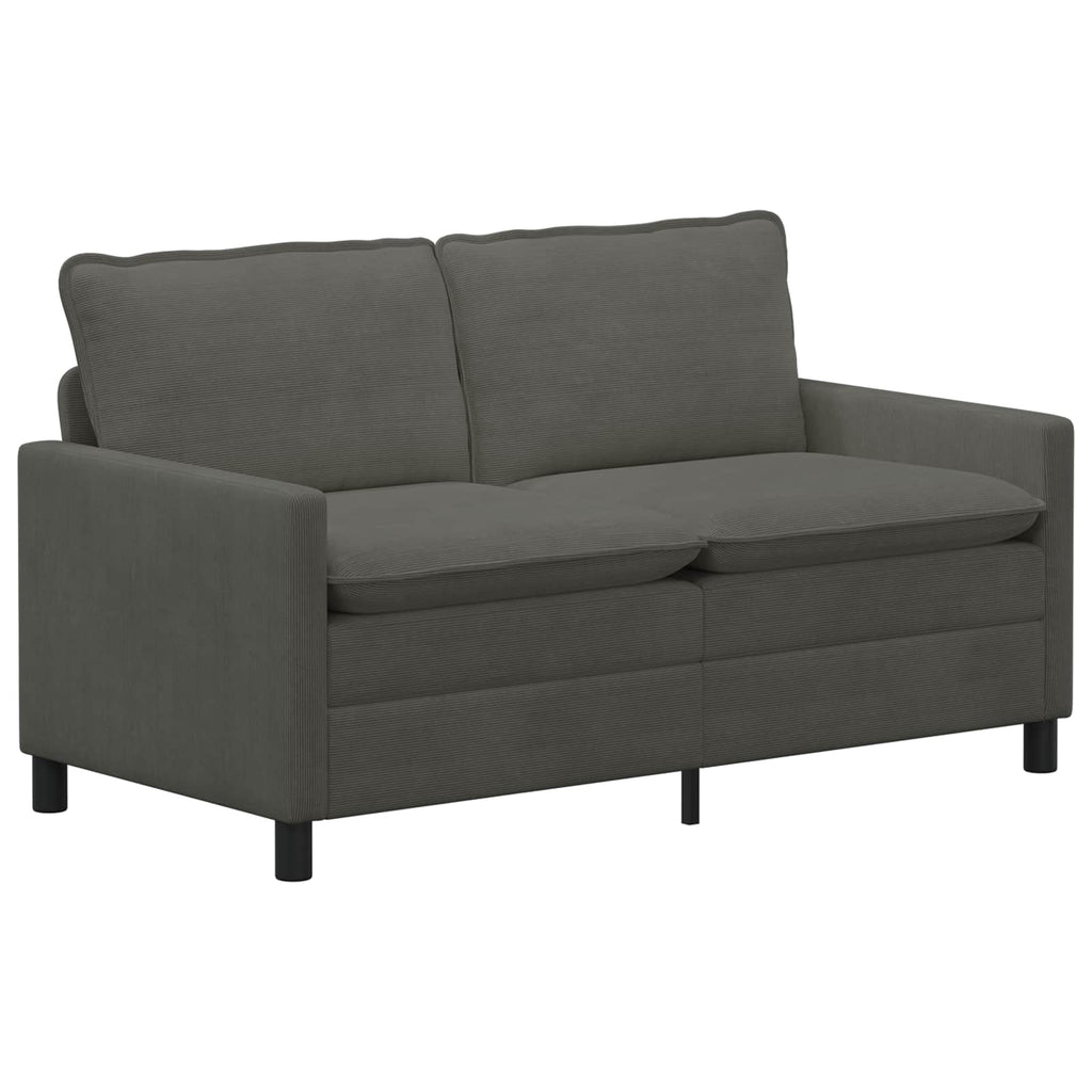 Sofa Dunkelgrau 156 x 81 x 87,5 cm Stoff