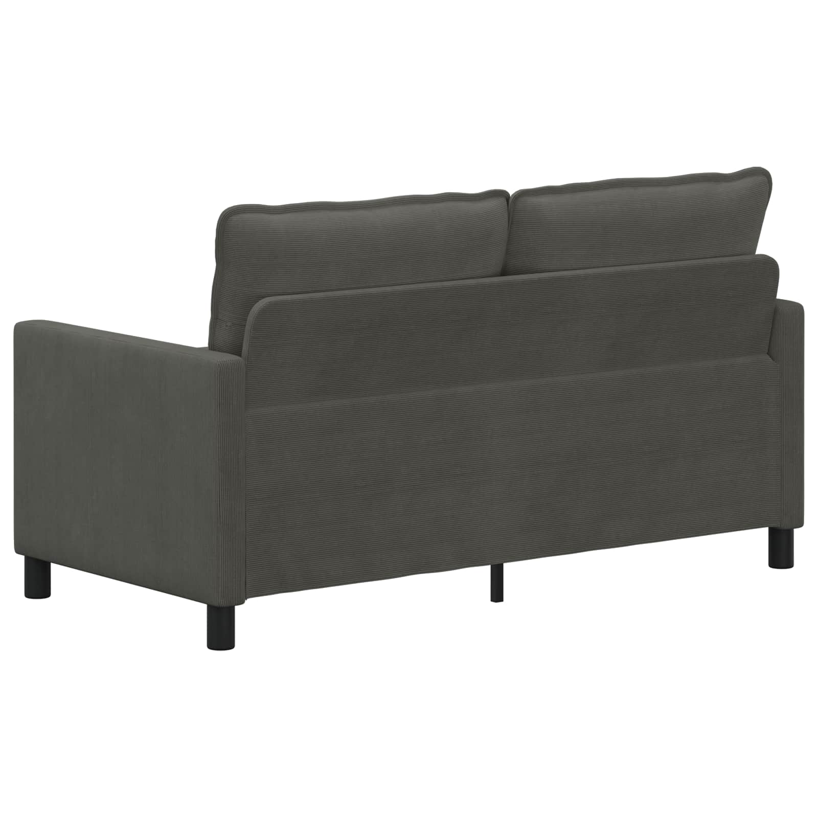Sofa Dunkelgrau 156 x 81 x 87,5 cm Stoff