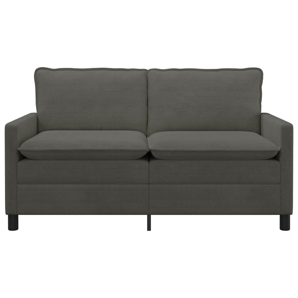 Sofa Dunkelgrau 156 x 81 x 87,5 cm Stoff