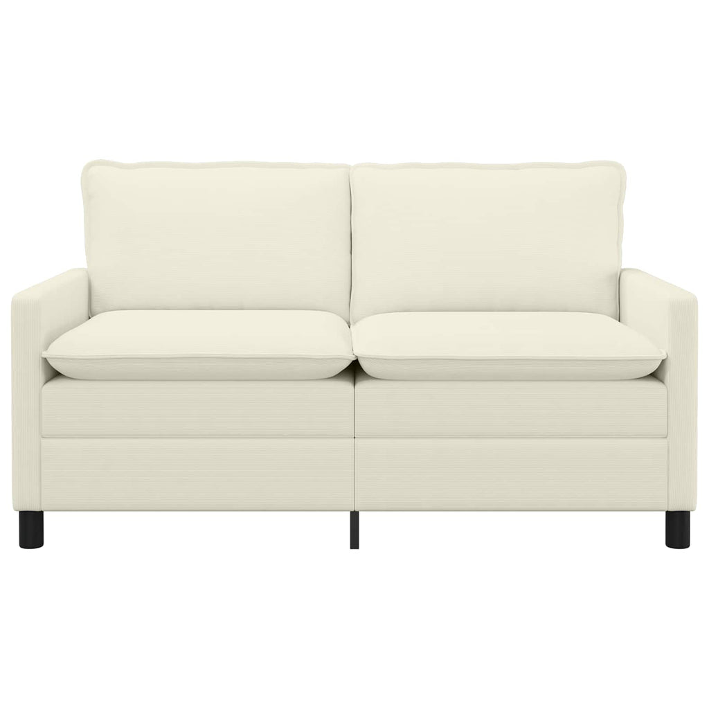Sofa Creme 156 x 81 x 87,5 cm Stoff