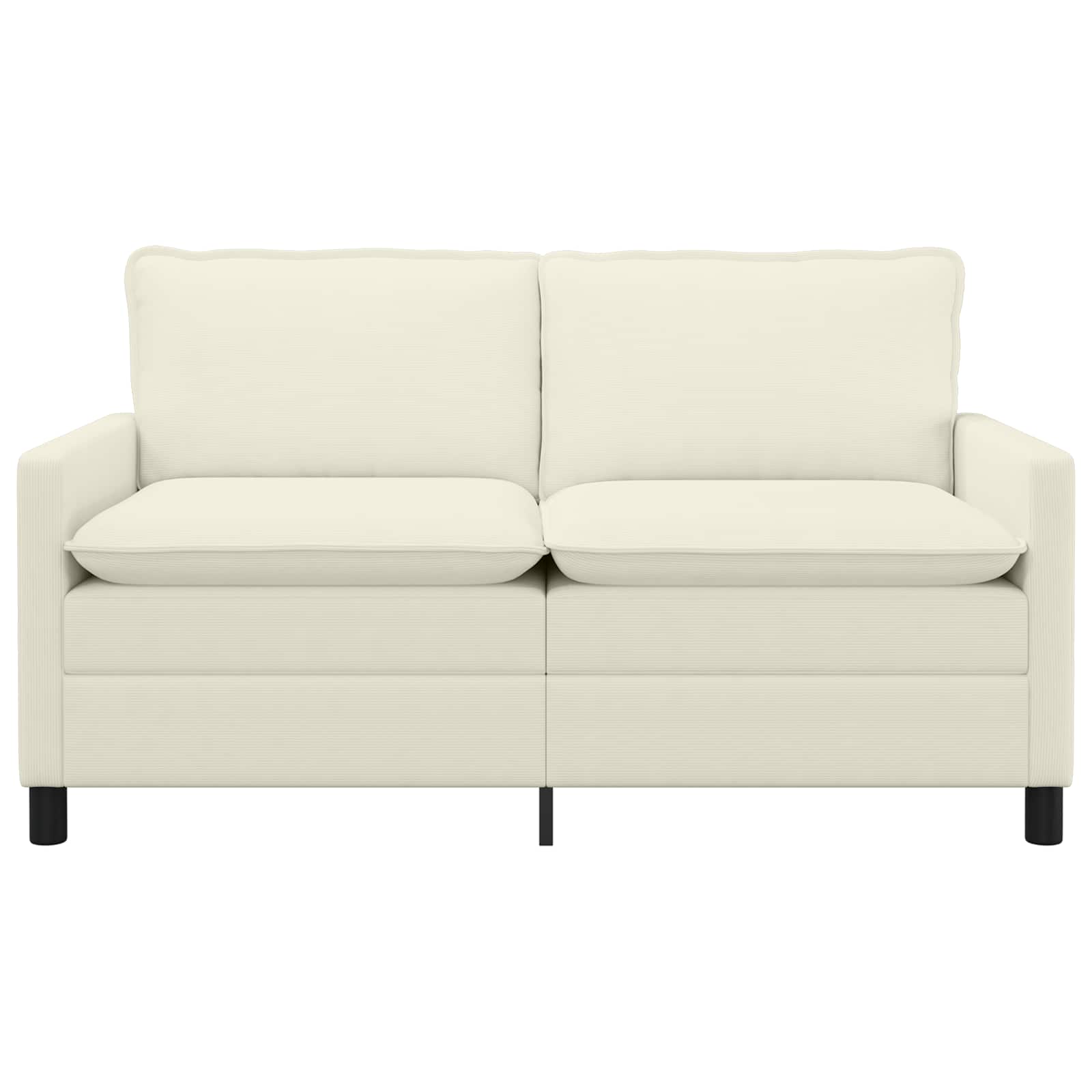 Sofa Creme 156 x 81 x 87,5 cm Stoff