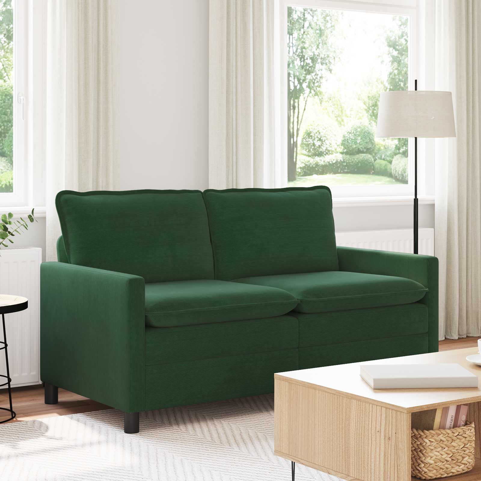 Sofa Dschungelgrün 156 x 81 x 87,5 cm Stoff