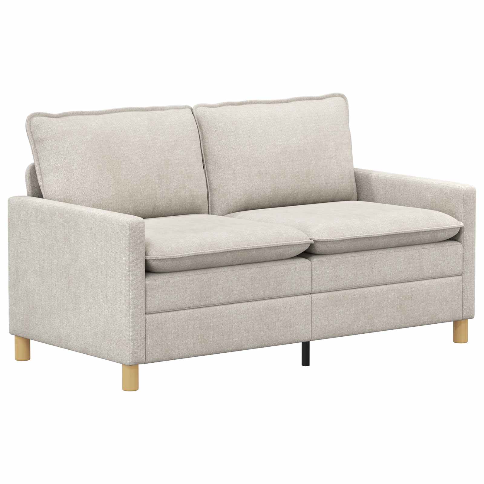 Sofa Creme 156 x 81 x 87,5 cm Polyester