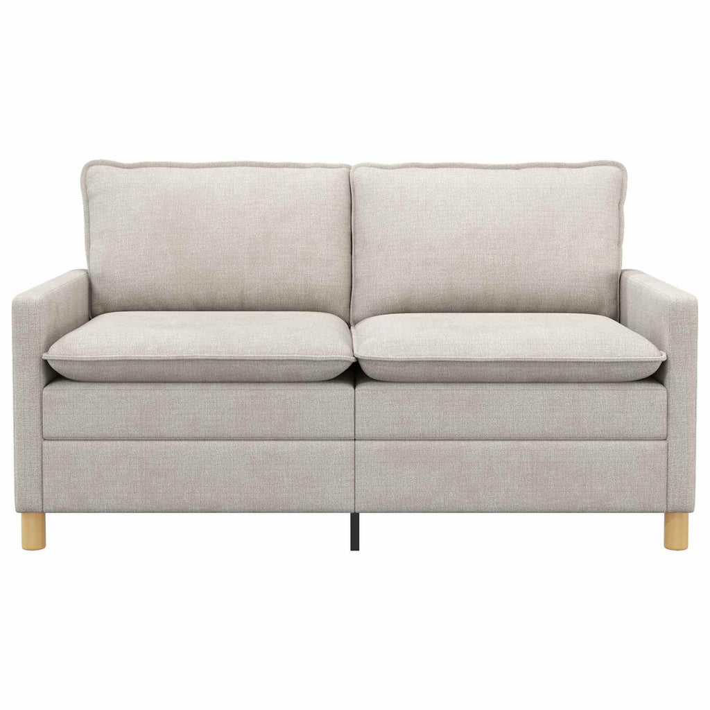 Sofa Creme 156 x 81 x 87,5 cm Polyester