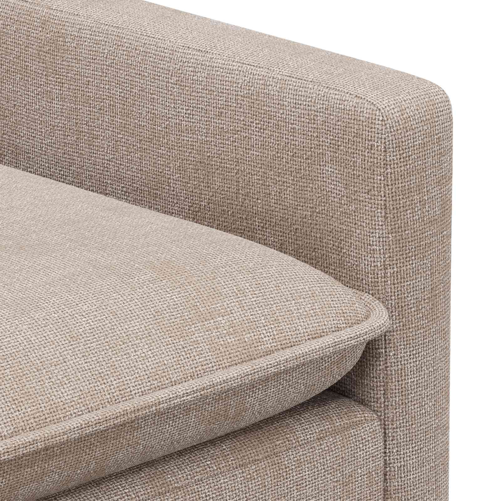 Sofa Beige 156 x 81 x 87,5 cm Polyester