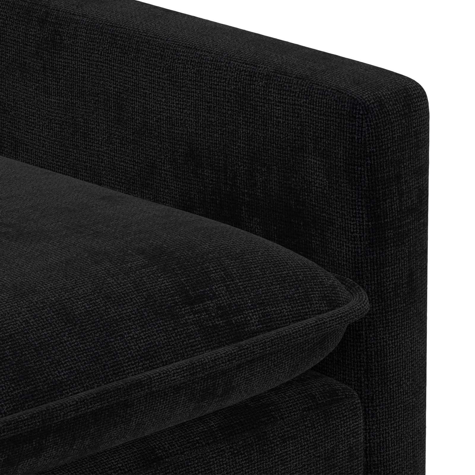 Sofa Schwarz 156 x 81 x 87,5 cm Polyester