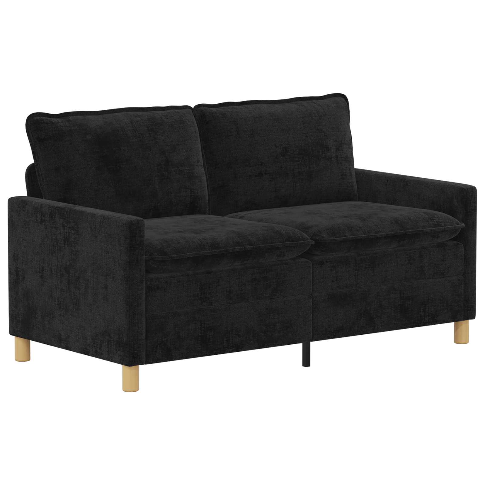 Sofa Schwarz 156 x 81 x 87,5 cm Polyester