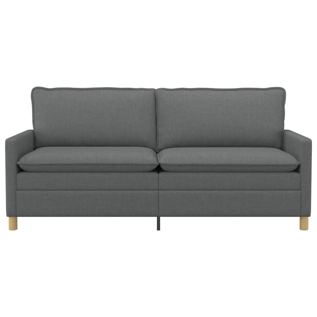 Sofa Dunkelgrau 196 x 81 x 87,5 cm Stoff