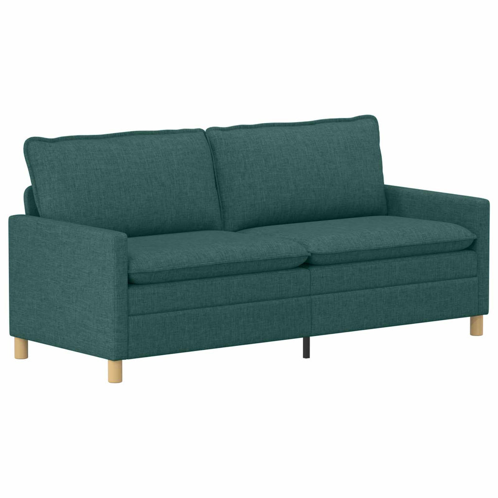 Sofa Dunkelgrün 196 x 81 x 87,5 cm Stoff
