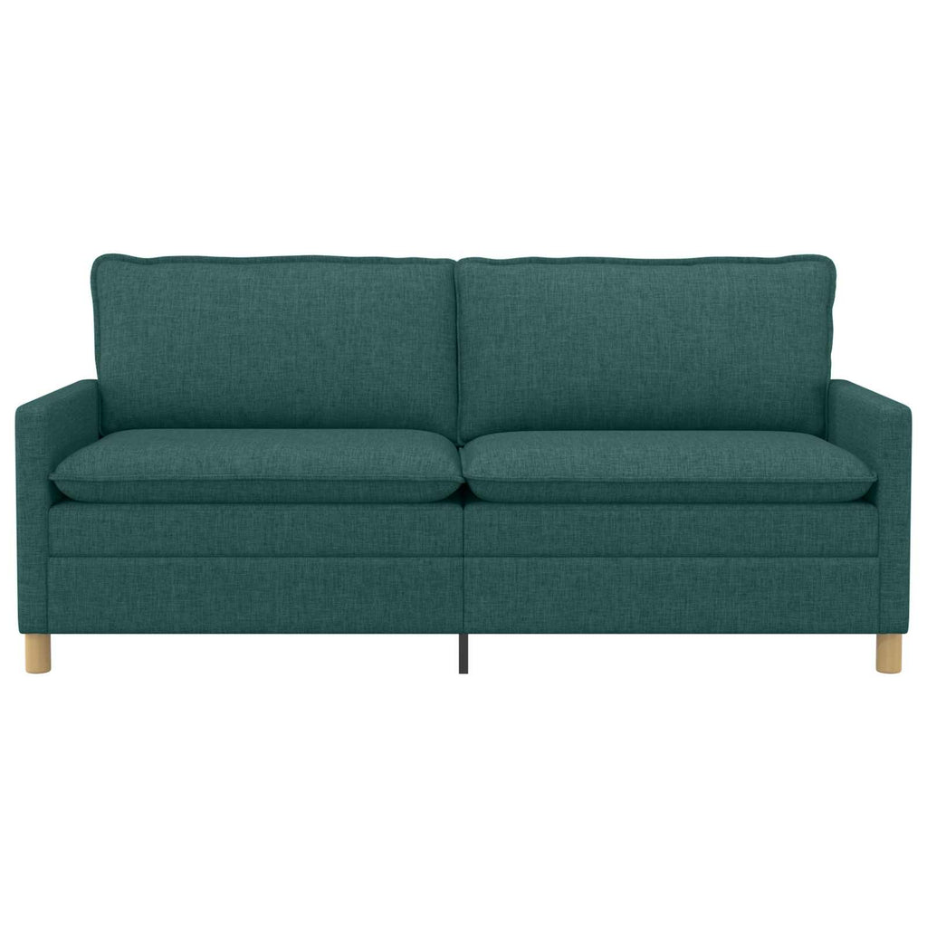 Sofa Dunkelgrün 196 x 81 x 87,5 cm Stoff