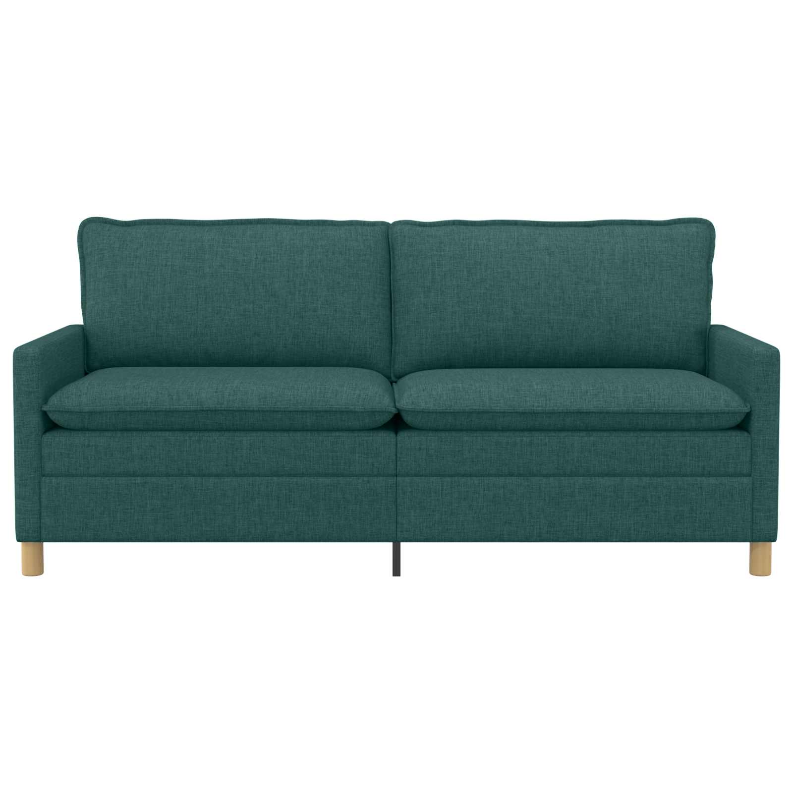Sofa Dunkelgrün 196 x 81 x 87,5 cm Stoff
