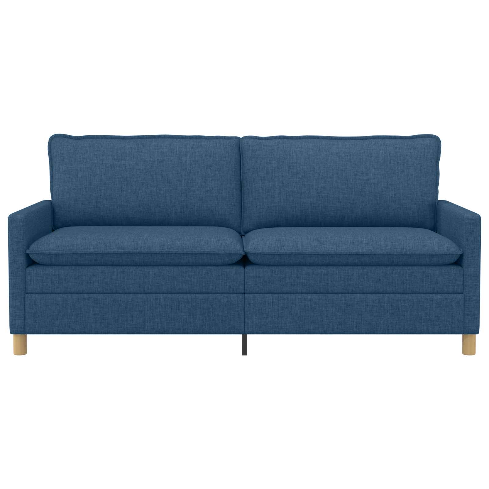 Sofa Blau 196 x 81 x 87,5 cm Stoff