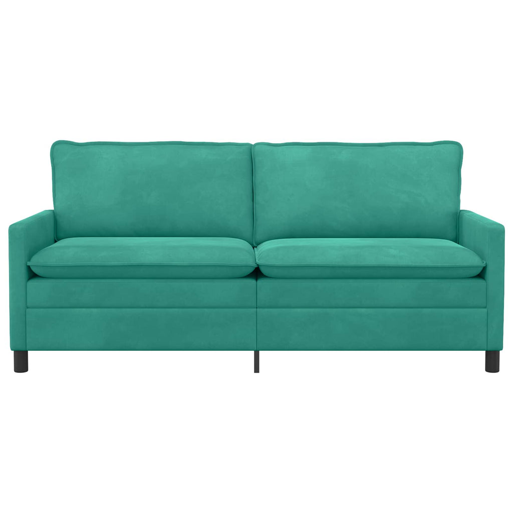 Sofa Türkis 196 x 81 x 87,5 cm Samt