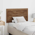 Bettkopfteil Natur Massivholz Teak