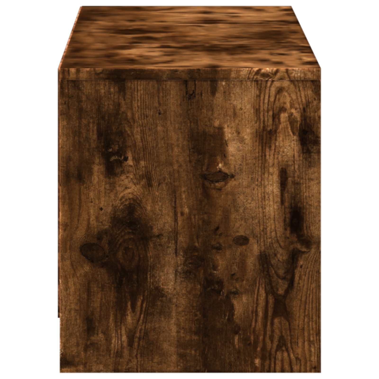 Fernsehschrank mit LED Geräucherte Eiche 140 x 34 x 40 cm