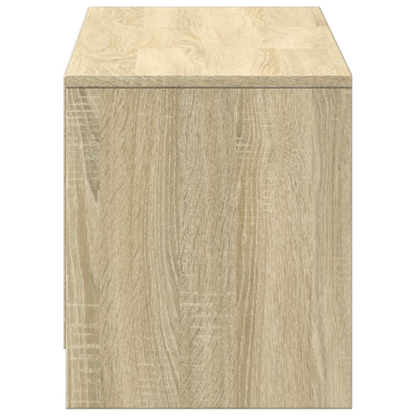 Fernsehschrank mit LED mit LED Sonoma-Eiche 140 x 34 x 40 cm