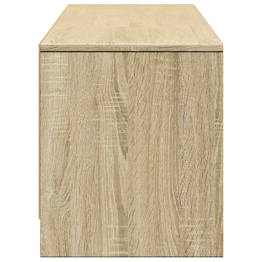 Fernsehschrank mit LED mit LED Sonoma-Eiche 165 x 34 x 40 cm