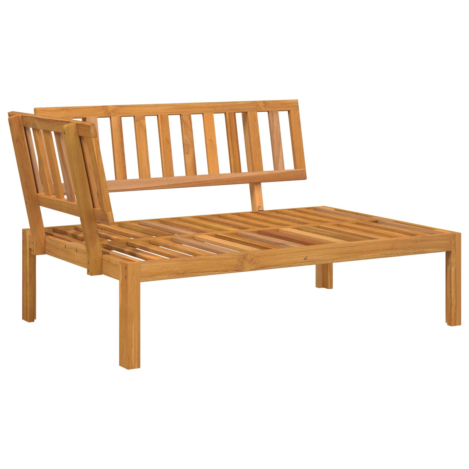 Sofa Set mit Kissen Uni Grau 133 x 92 x 69 cm Massivholz Akazie