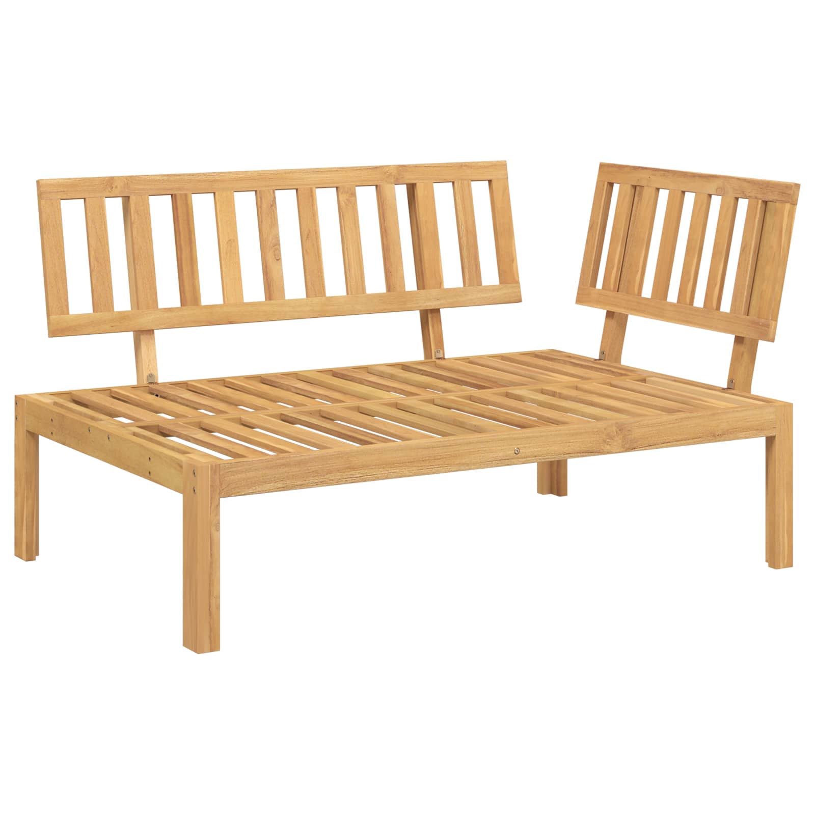 Sofa Set mit Kissen Taupe 133 x 92 x 69 cm Massivholz Akazie