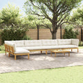 6 Stück Garten Pallet Sofa Einheiten Massivholz Akazie