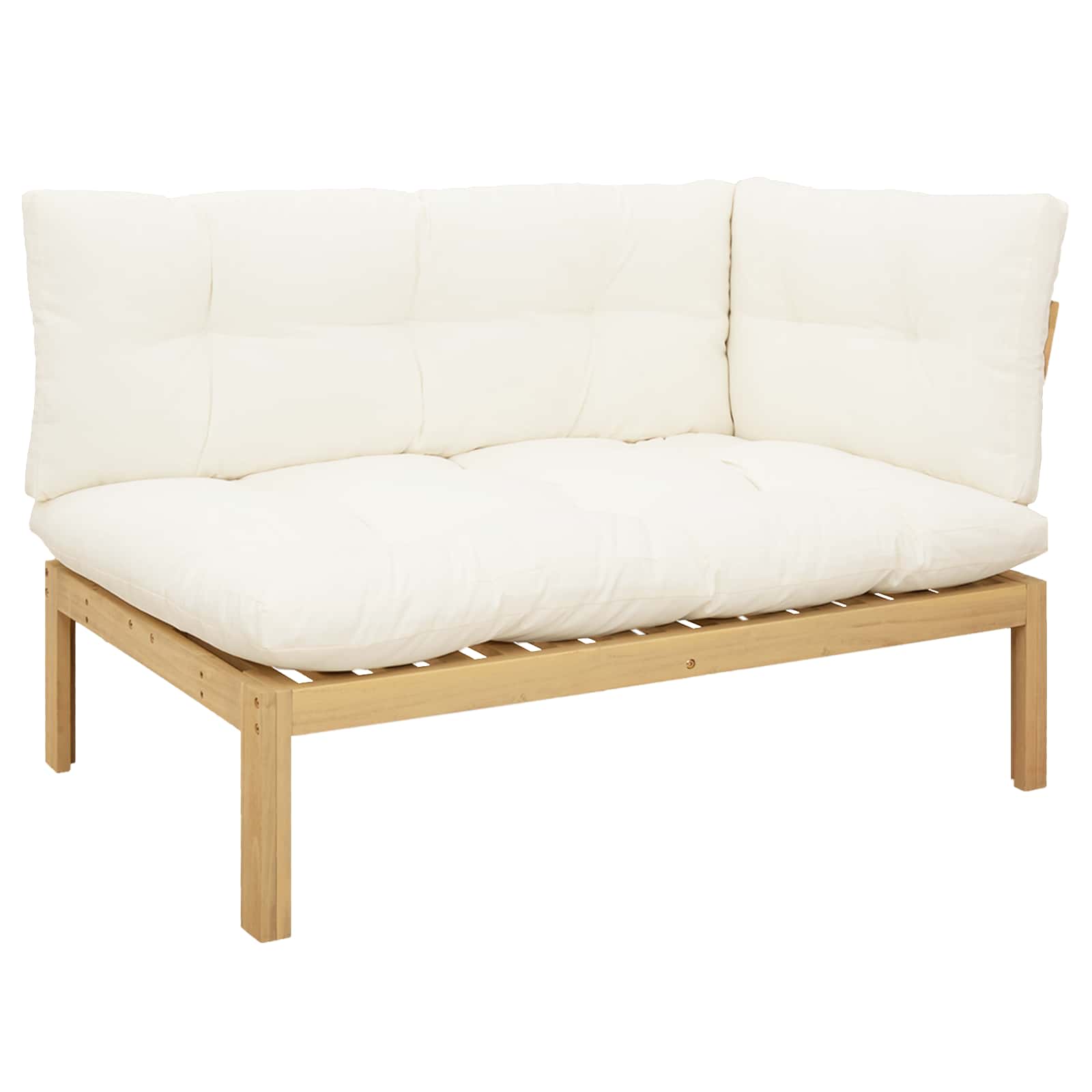 6 Stück Garten Pallet Sofa Einheiten Massivholz Akazie