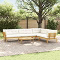 5 Stück Garten Pallet Sofa Einheiten Massivholz Akazie
