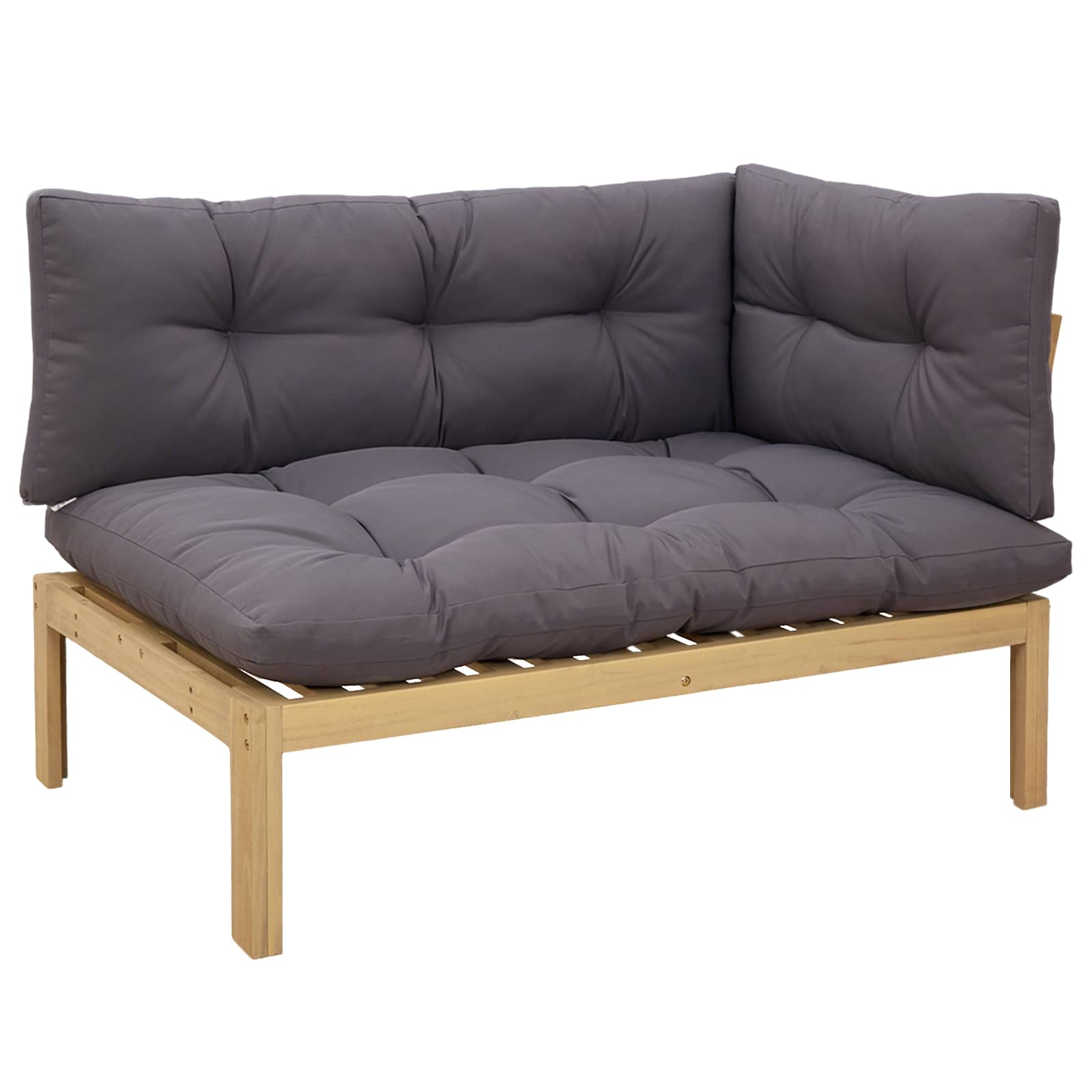 6 Stück Garten Pallet Sofa Einheiten Massivholz Akazie