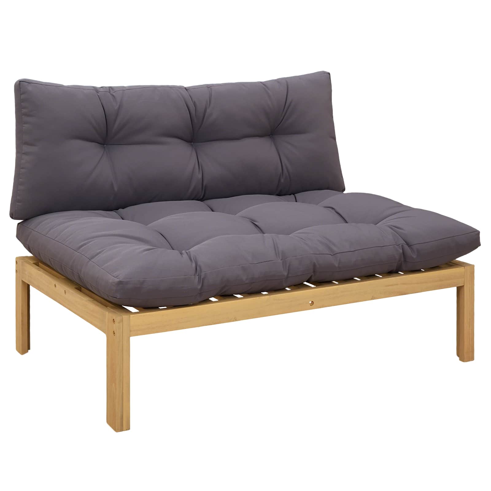 6 Stück Garten Pallet Sofa Einheiten Massivholz Akazie