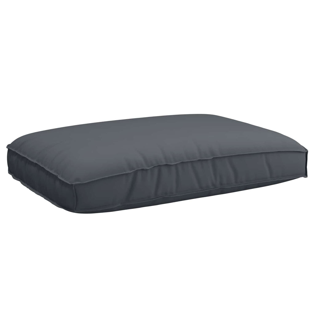 Sofa Set mit Kissen Uni 4 pcs Anthrazit Massivholz Akazie