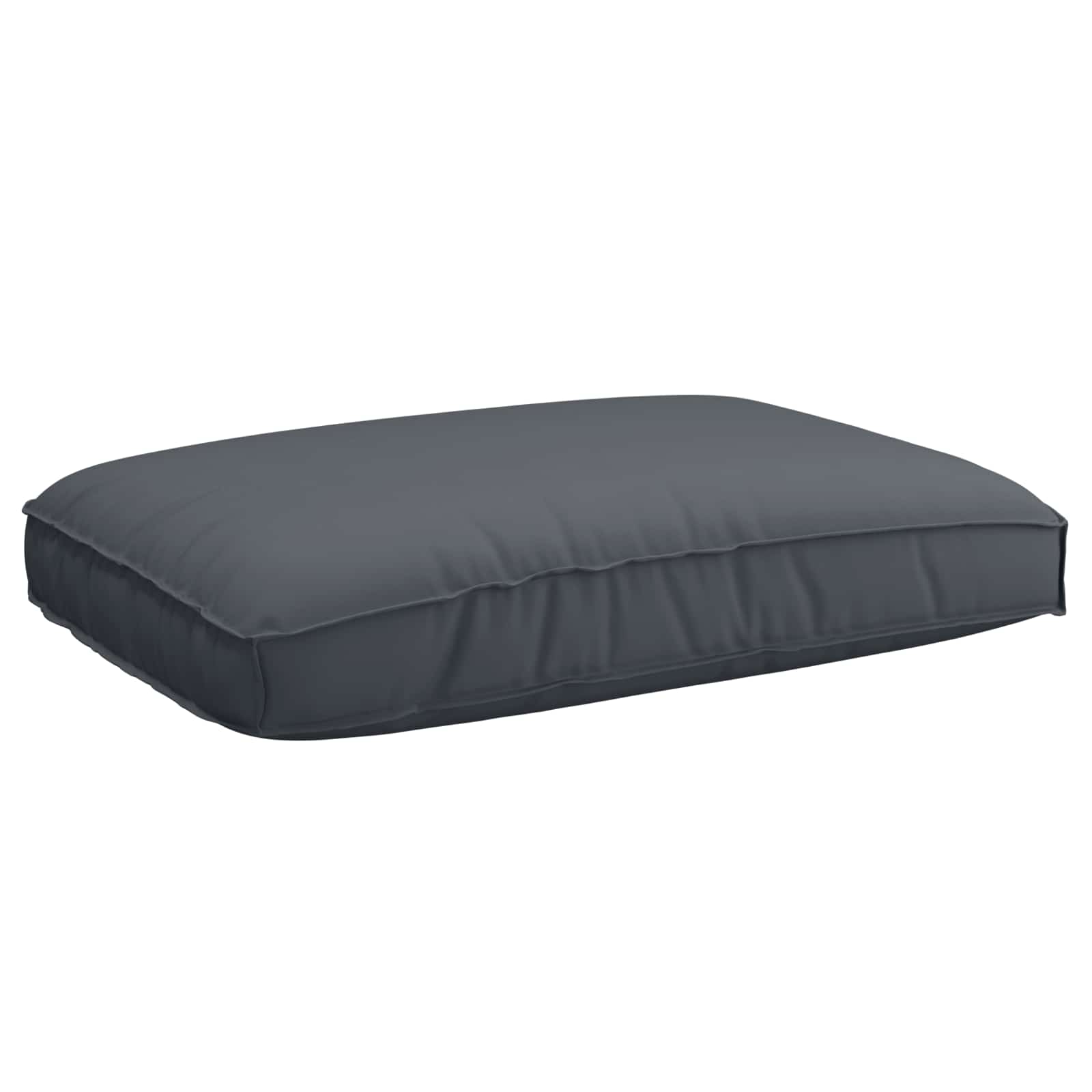 Sofa Set mit Kissen Uni 4 pcs Anthrazit Massivholz Akazie