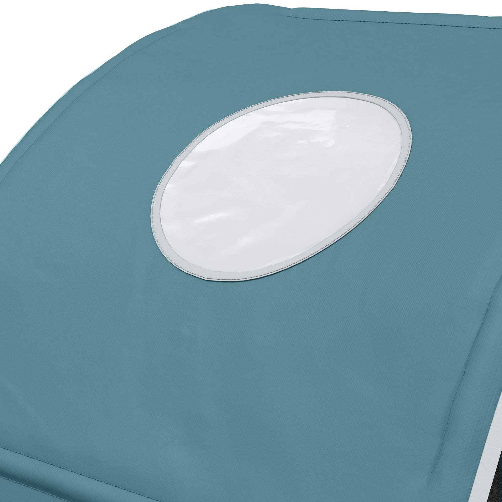 Bettunnel 2 pcs Himmelblau 211 x 52,5 x 2 cm Polyester