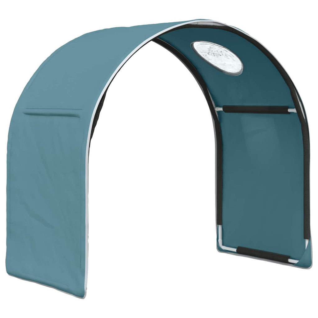 Bettunnel 2 pcs Himmelblau 211 x 52,5 x 2 cm Polyester