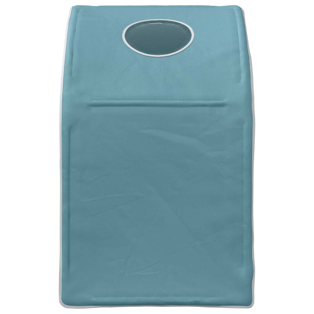 Bettunnel 2 pcs Himmelblau 211 x 52,5 x 2 cm Polyester