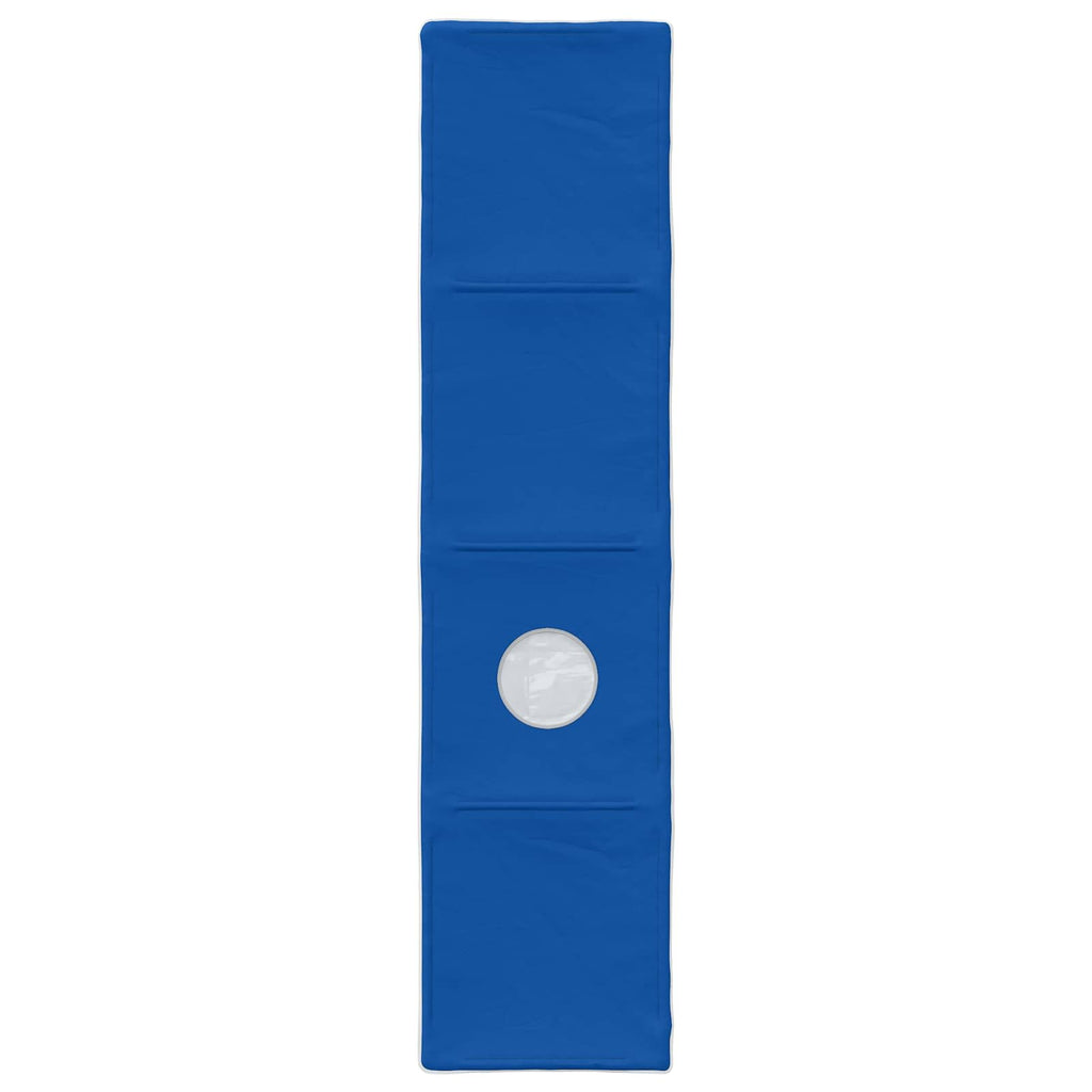 Bettunnel 2 pcs Blau 211 x 52,5 x 2 cm Polyester