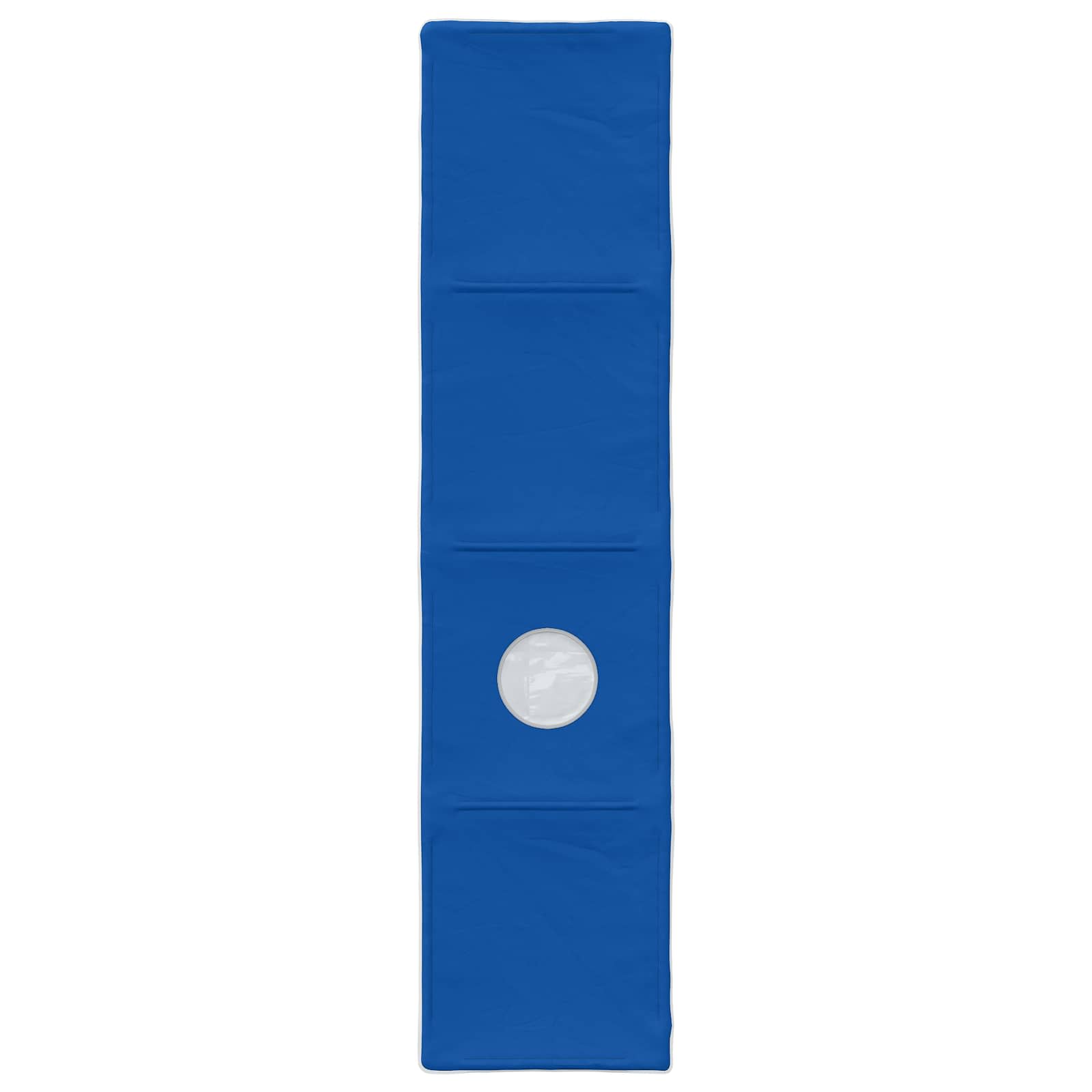 Bettunnel 2 pcs Blau 211 x 52,5 x 2 cm Polyester