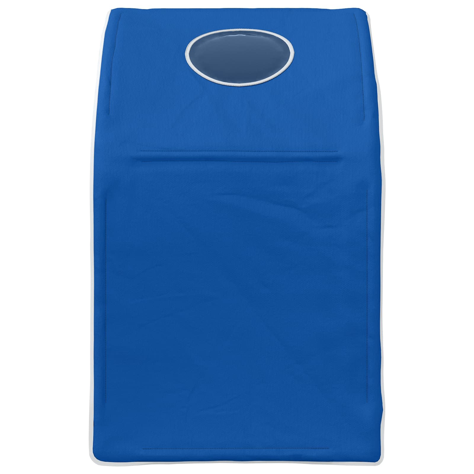 Bettunnel 2 pcs Blau 211 x 52,5 x 2 cm Polyester