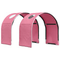 Bettunnel 2 pcs Rosa 211 x 52,5 x 2 cm Polyester