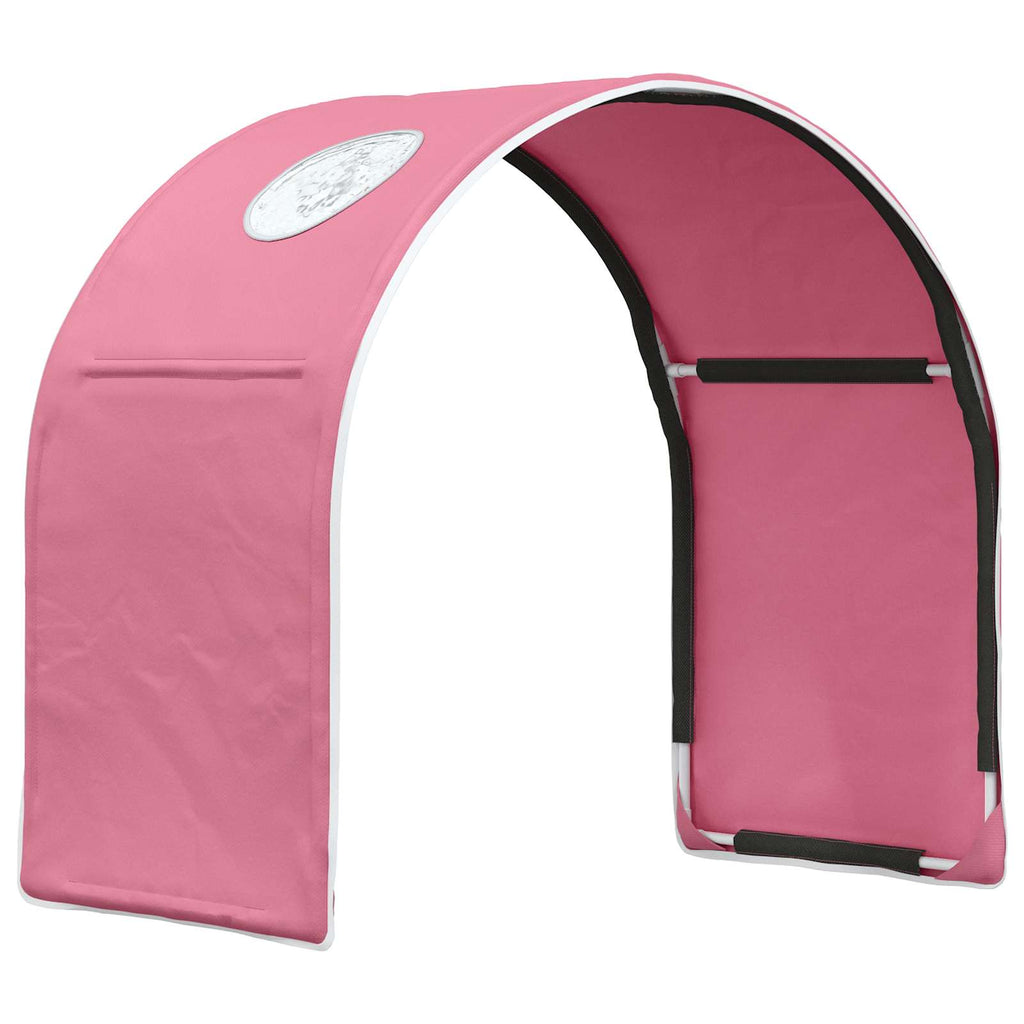 Bettunnel 2 pcs Rosa 211 x 52,5 x 2 cm Polyester