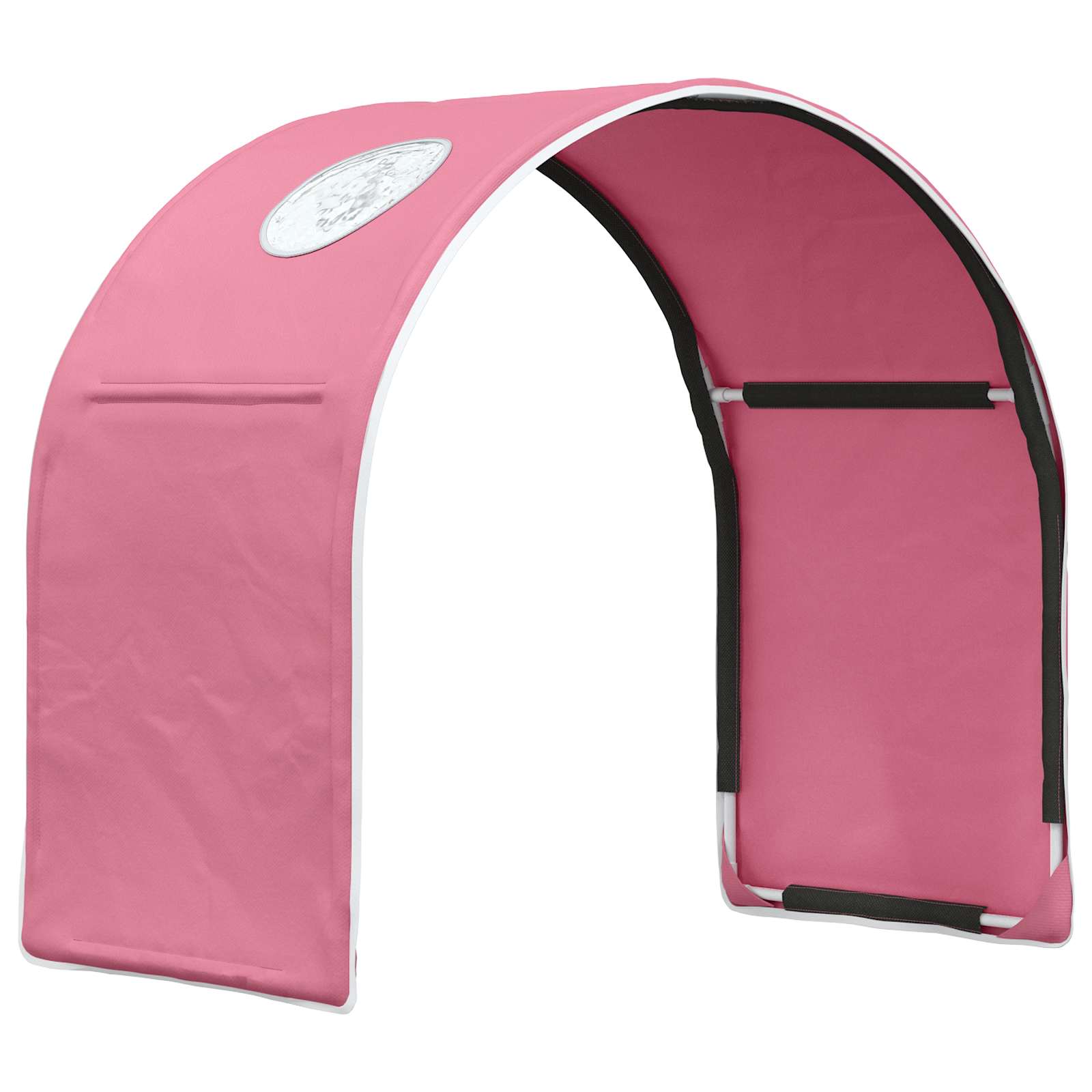 Bettunnel 2 pcs Rosa 211 x 52,5 x 2 cm Polyester