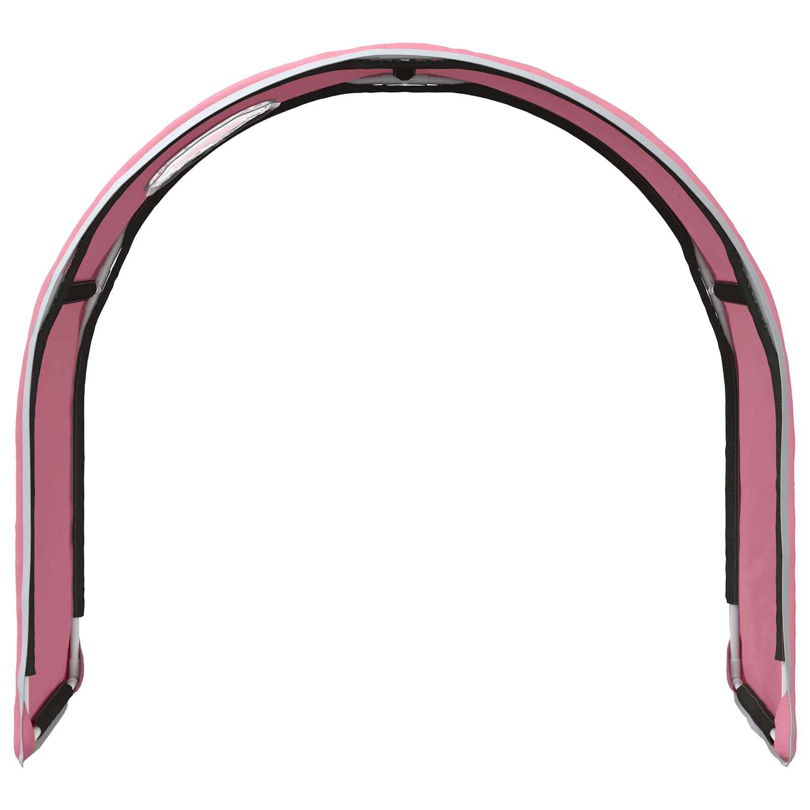 Bettunnel 2 pcs Rosa 211 x 52,5 x 2 cm Polyester