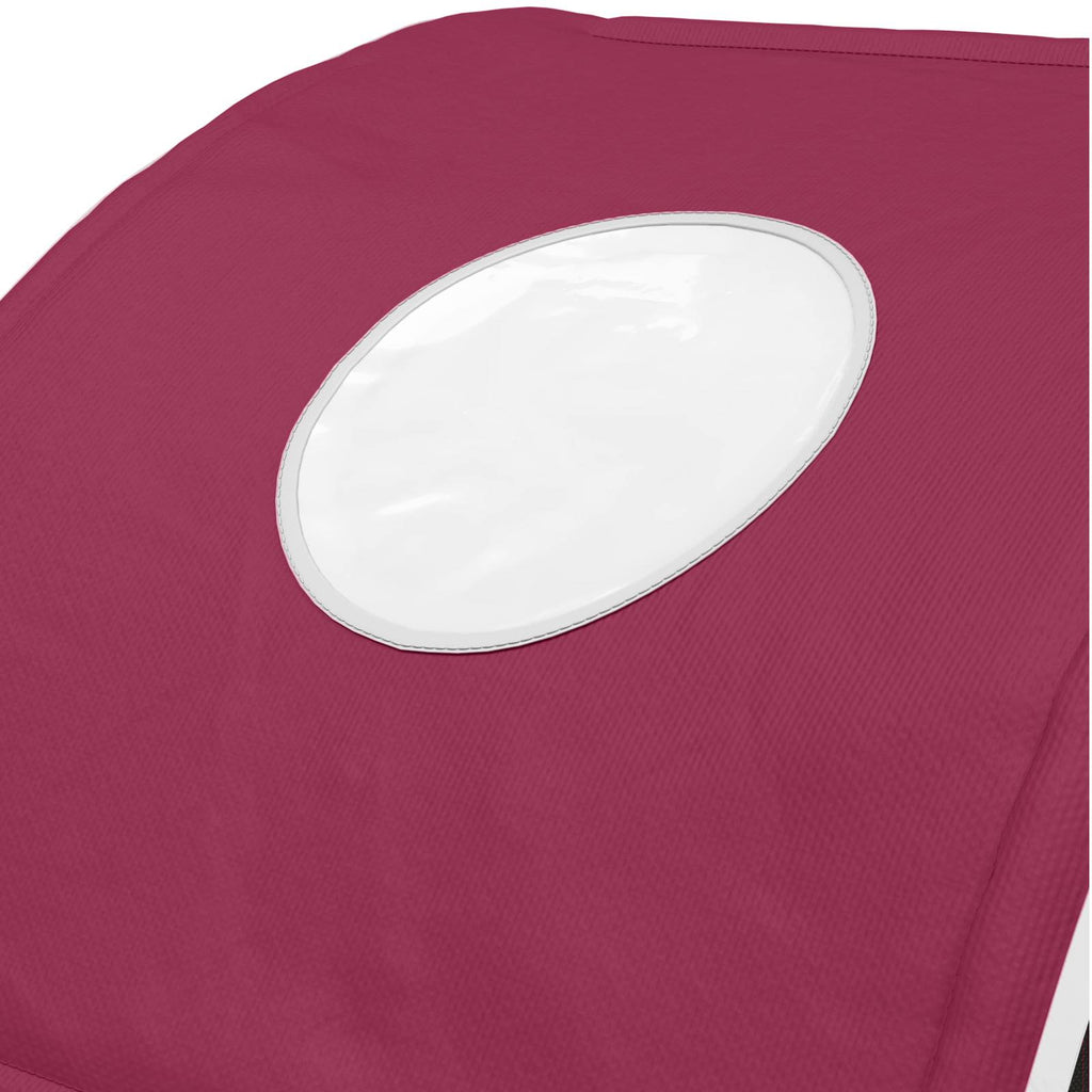 Bettunnel 2 pcs Rot 211 x 52,5 x 2 cm Polyester