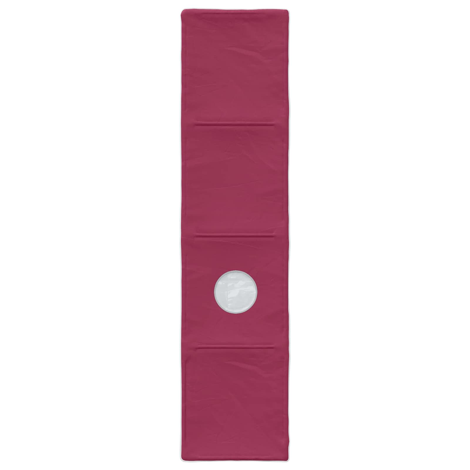 Bettunnel 2 pcs Rot 211 x 52,5 x 2 cm Polyester