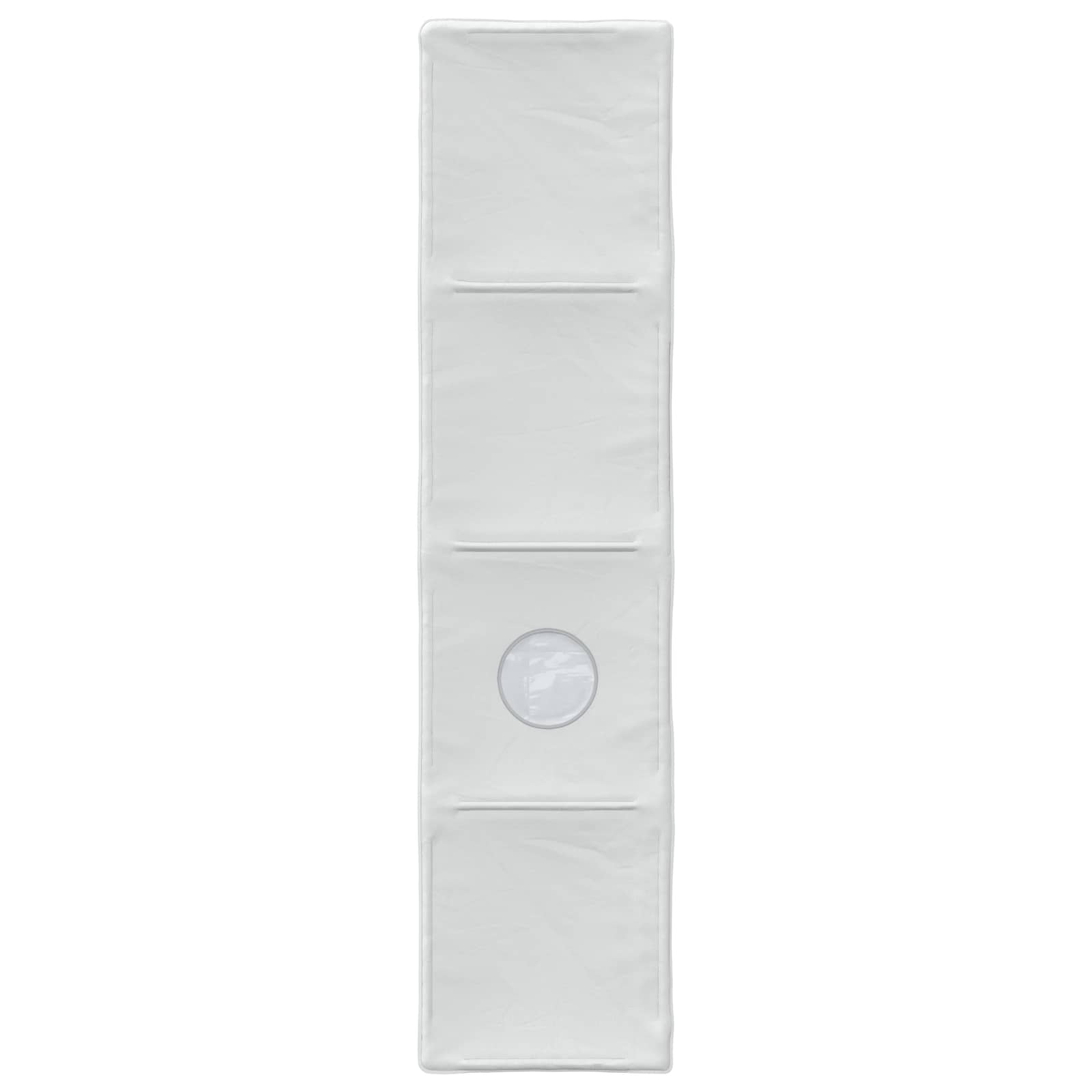 Bettunnel 2 pcs Weiß 211 x 52,5 x 2 cm Polyester