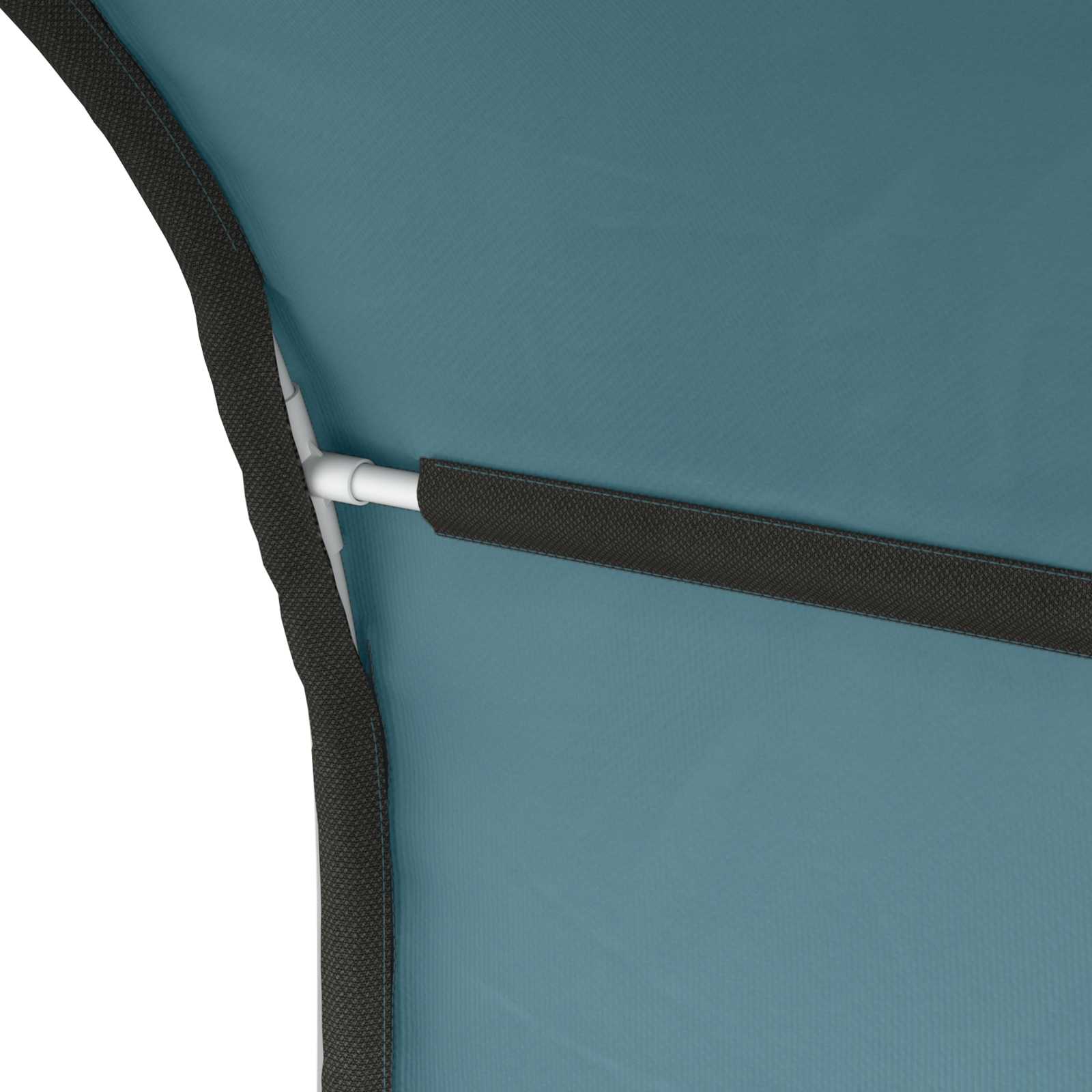 Bettunnel 2 pcs Himmelblau 211 x 67,5 x 2 cm Polyester