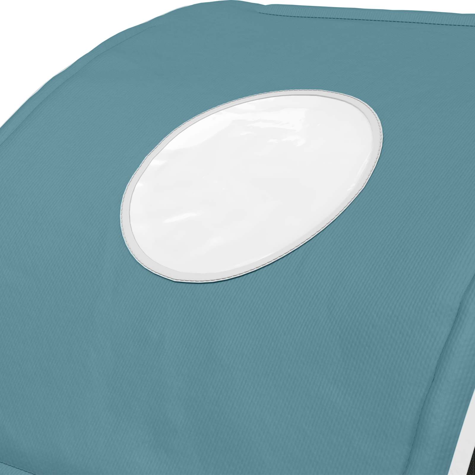 Bettunnel 2 pcs Himmelblau 211 x 67,5 x 2 cm Polyester