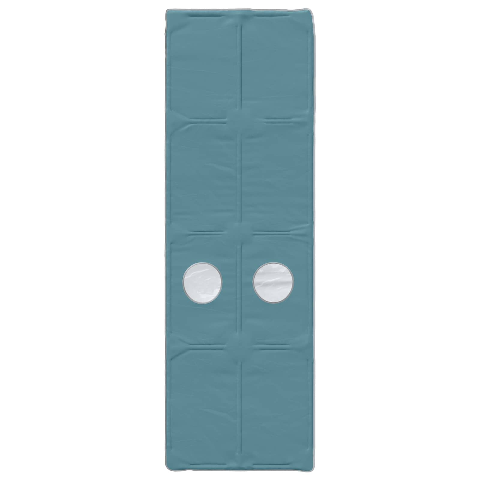 Bettunnel 2 pcs Himmelblau 211 x 67,5 x 2 cm Polyester