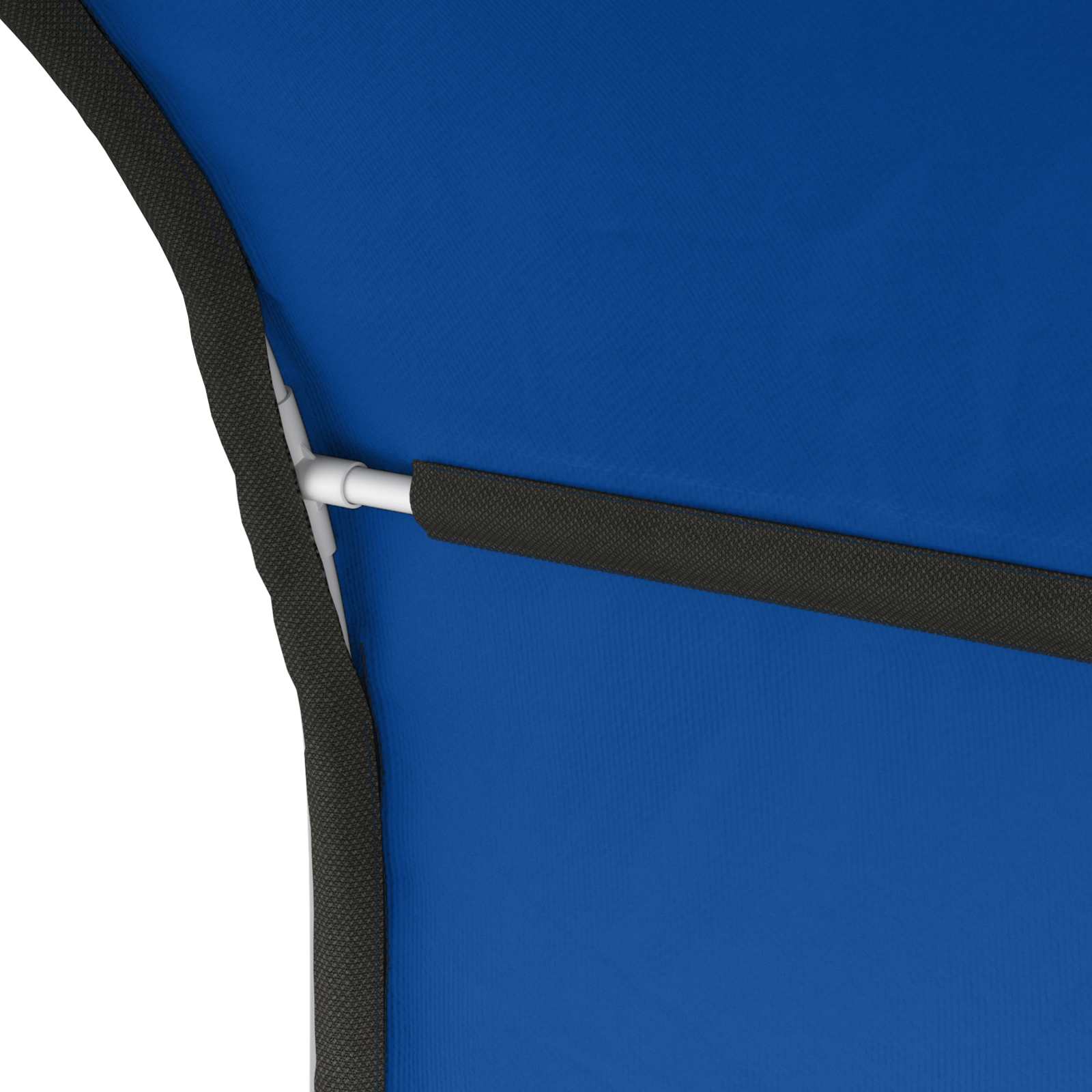 Bettunnel 2 pcs Blau 211 x 67,5 x 2 cm Polyester