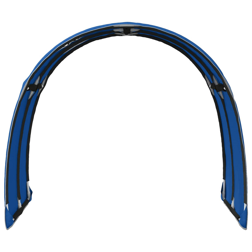 Bettunnel 2 pcs Blau 211 x 67,5 x 2 cm Polyester